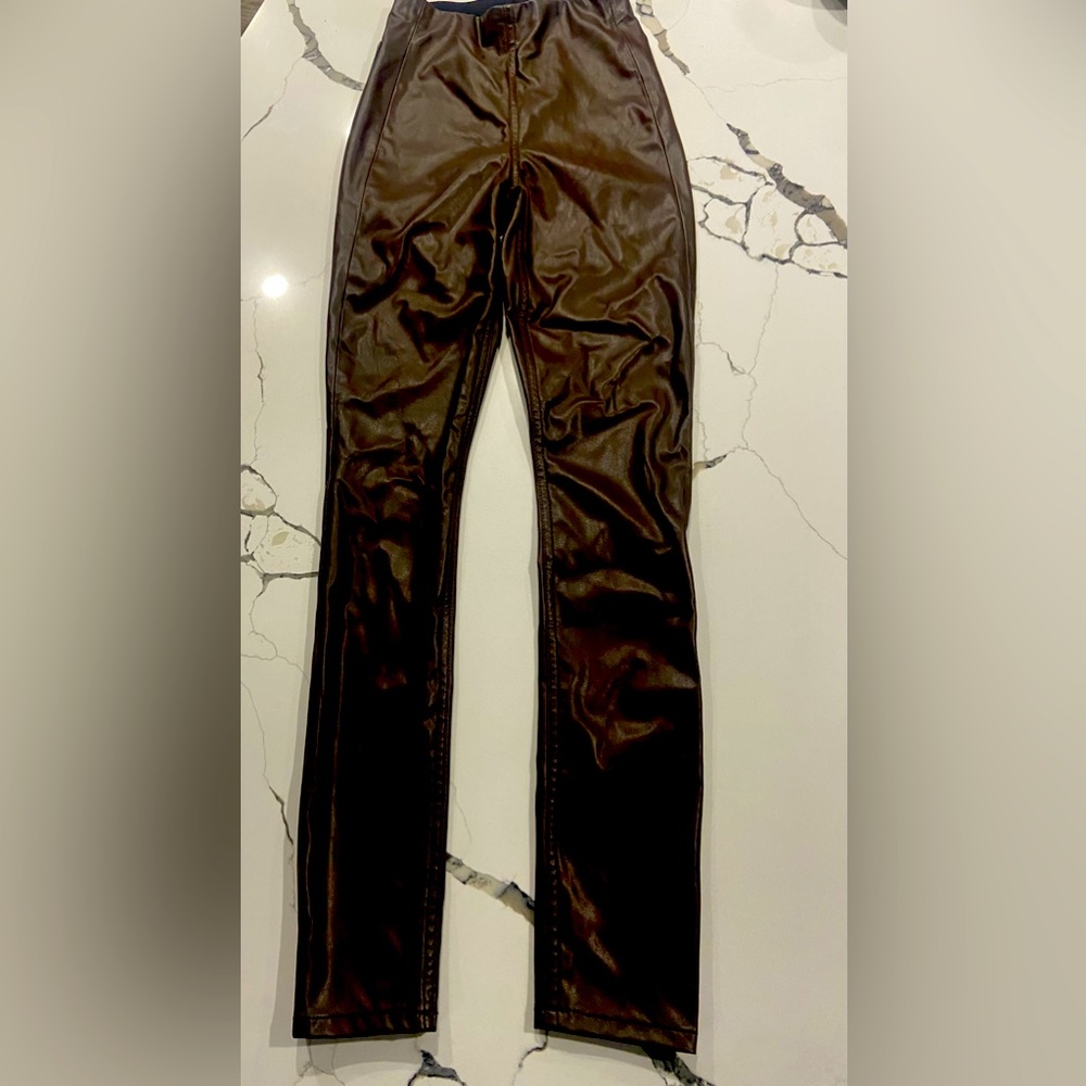 Rag and Bone Nina Faux Leather Pants Size XXS NWT